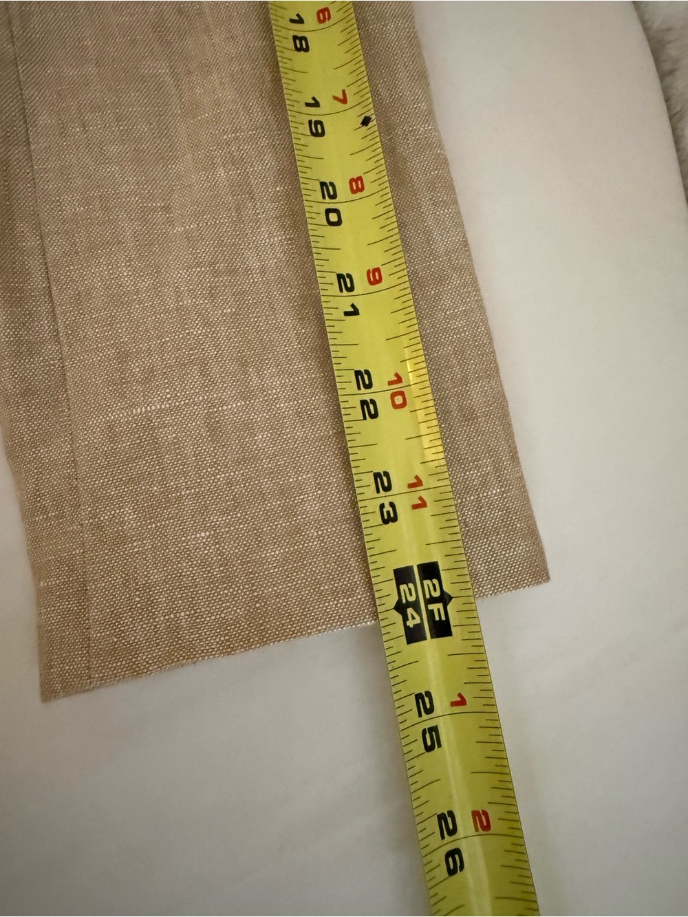 J.Crew Campbell blazer made from a linen blend.beige size 6 - Picture 11 of 12
